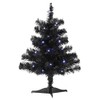 Old World Christmas Mini Black Tree Pre-lit