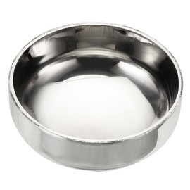 PATIKIL Pipe End Cap,1Pcs 304 Stainless Steel Tube End Cap Round Fitting Cap 63mm / 2 1/2inch OD Polished Pipe Cover Silver for Plumbing HVAC Industries Metal Tubing Water Gas Welding