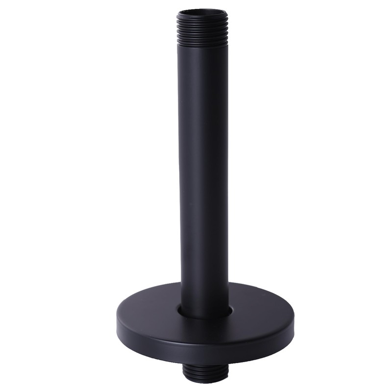 DOLGABA Straight Shower Arm with Flange, Ceiling Mount 6" Rainfall