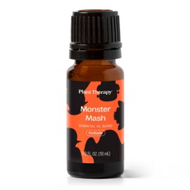 Plant Therapy Monster Mash Essential Oil Blend 10 mL (1/3 oz) $5 from Each Purchase Donated to The Jae Foundation, Sweet, Woody, Balsamic Scent, Promotes Relaxation & Respiratory Health