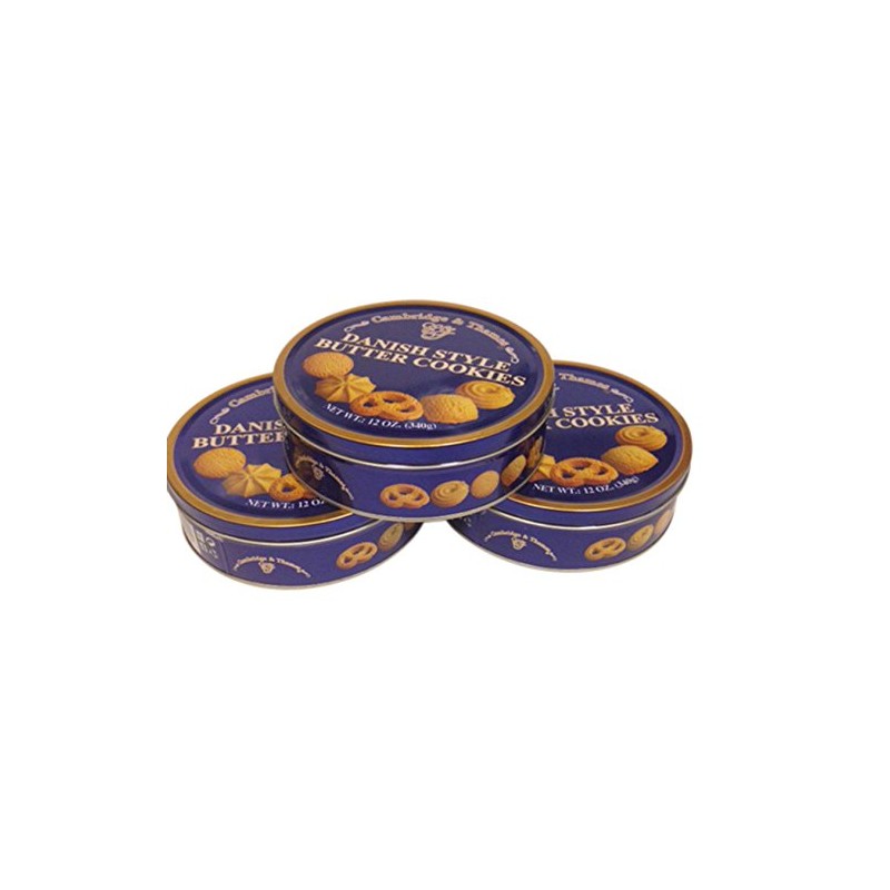Cambridge & Thames Danish Style Butter Cookies 12 oz (3