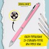 Online multipen 4-in-1 Rose | Multicolour Ballpoint Pen & Pencil