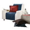 Erwin Müller Armchair and Sofa Protector Chenille Jacquard Light Blue/Blue