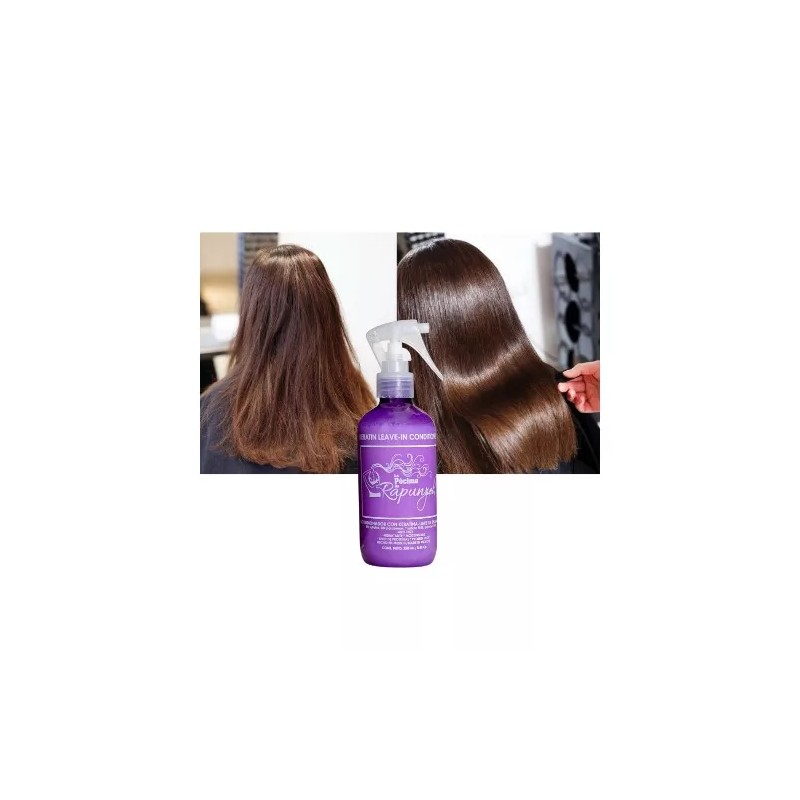La Pocima de Rapunzel Acondicionador Con Keratina 100% Natural Libre