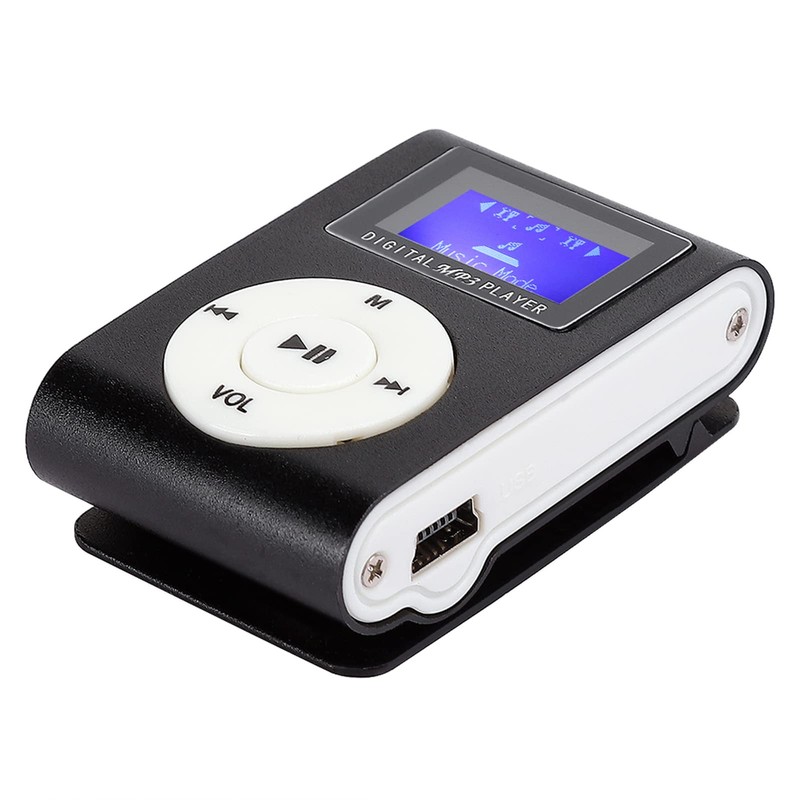 Mini Portable MP3 Music Player with 0.79" LCD Screen Metal
