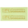 Yoshimura 904-213-2400 Yoshimura Sticker (3.9 inches (100 mm), Gold)