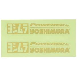 Yoshimura 904-213-2400 Yoshimura Sticker (3.9 inches (100 mm), Gold)