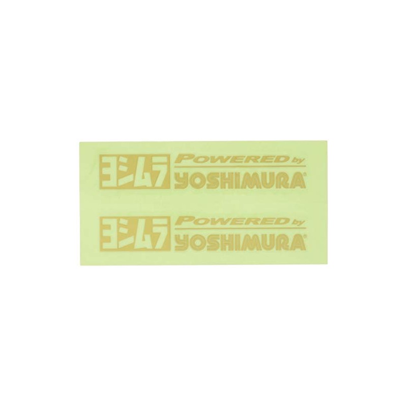 Yoshimura 904-213-2400 Yoshimura Sticker (3.9 inches (100 mm), Gold)
