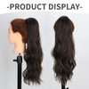 Imierfa Curly Ponytail Extension for Black Women - 22 Inch