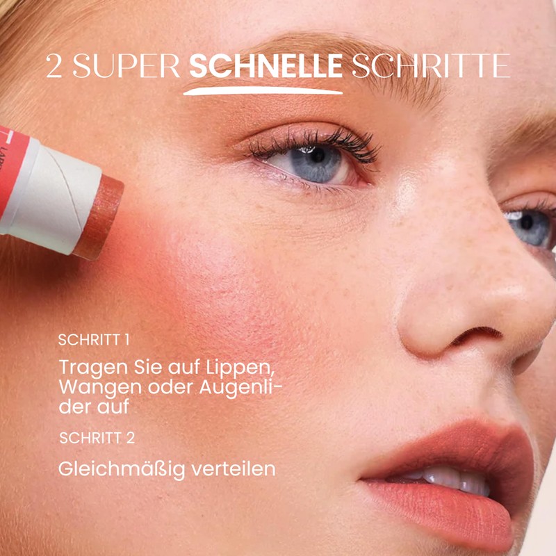 Senso Naturale Solid Blush Nourishing for Contouring, Illuminating Rouge Stick