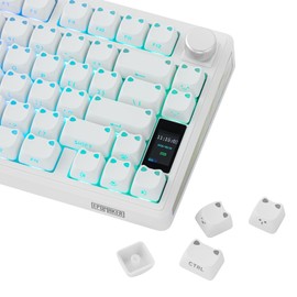 Shimmeow Cute Cat Themed Keycaps Set for MX Mechanical Keyboard