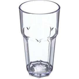 Carlisle 581807 Louis Classic Plastic Tumbler, 18 oz, Clear