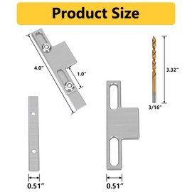 PFCKE Generator Interlock Kit Compatible with Square D Generator Interlock Kit for Homeline Meter Main 150 or 200 amp Breaker，for Safe Usage of Portable Power During Outage（SD-200SA）