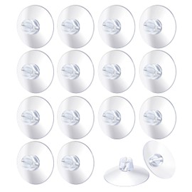 MERRYXMAS 20 x Suction Cup for Fairy Lights with Slot for Fairy Lights Window & Window - Suction Hook & Suction Cup Holder & Hook for Holder