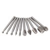 10 Pcs Rotary File Fast Chip Cutting Grinder Bit High