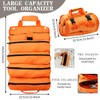 Tool Organizer Bag, Foldable Roll Up Heavy Duty Bag Organizer,