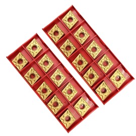 BestParts CNMG432 CNMG120408-MA CNC Carbide Turning Insert Fit for Finishing Parts, Processing Steel Parts (20)