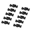 10pcs Headlight Trim Ring Clips 51132752145 Plastic Front Headlight Bezel