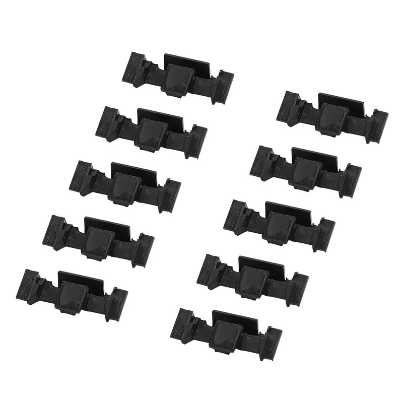 10pcs Headlight Trim Ring Clips 51132752145 Plastic Front Headlight Bezel