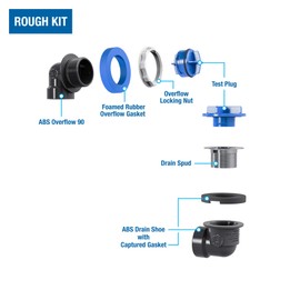 DearbornÂ® True Blue Bathwaste Rough-In Kits