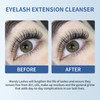 Eyelash Shampoo for Eyelash Extension, Gentle Foam Wash for Removing