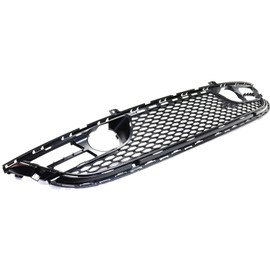 Garage-Pro Bumper Grille Compatible with 2015-2017 Chrysler 200 Textured Black Front, Center