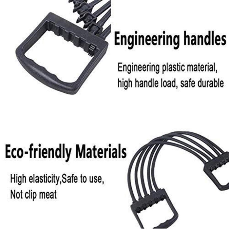 Chest Expander Chest Exerciser for Men - 5 Fitness Tube