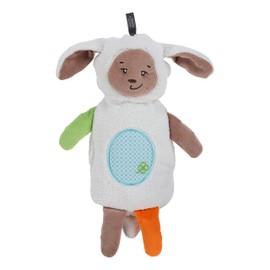 Fashy Children's Hot Water Bottle with Cuddly Toy Lamb 'Lissi' 800 ml
