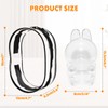 CiuZikGok 2-Pack Shockproof Acrylic Cases + PVC Dust-Proof Bag for