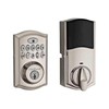Kwikset 9260TRL-15S Traditional SmartCode Keypad Electronic Deadbolt SmartKey Satin Nickel