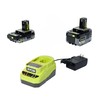 Ryobi ONE+ PSK106SB Starter Kit with 2Ah Battery, 4Ah Battery,