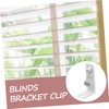 TEHAUX Window Blind Hardware Parts Vertical Blind Bracket Clamps Secure