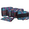 5pc Packing Cubes Set Large Travel Luggage Organizer 4 Cubes