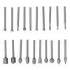 20Pcs High Speed Steel Rotary File DIY Grinding Head Set