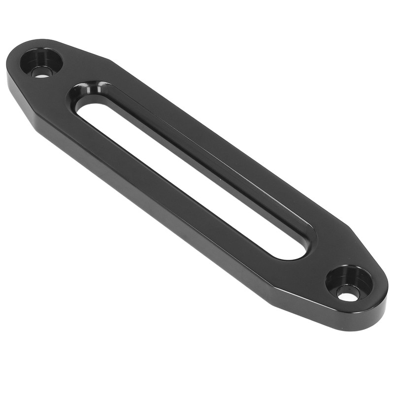 Winch Hawse Fairlead 10in/25.4cm 8000‑15000lb Loading Aluminium Anti Binding UniversalBlack