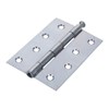 Timco - Butt Hinge - Loose Pin (1840) - Zinc (Size 100 x 71-2 Pieces)