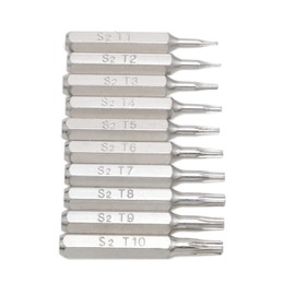 Meuey Lyot Torx Drill Bit Set Torx Drill Bit Precision Screwdriver Bit Miniature Phillips Drill Bit Set T1 T2 T3 T4 T5 T6 T7 T8 T9 T10 Torx Screwdriver Torque Screwdriver 1 Set