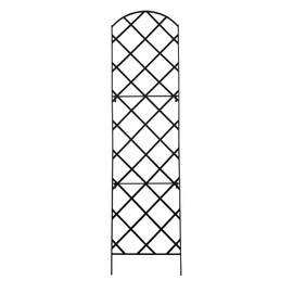 Giant Trellis, 108” high (9’ Tall) by 28” Wide Trellis with Arched top - by Meranti Home + Garden