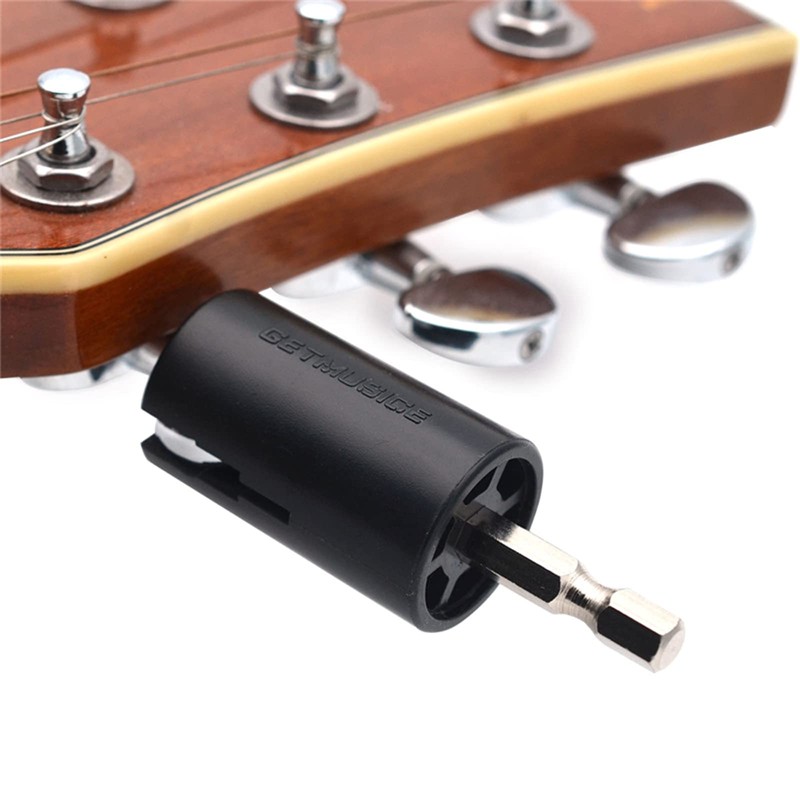 Hexagonal Guitar String Winder Head Diy Maintenance Tool Accessories Winder