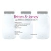 Britten & James Large Empty Plastic Jars 4500ml with lids