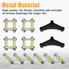 RYANSTAR RACING Heavy Duty Shackle Upgrade Kit with 2Pcs Trailer