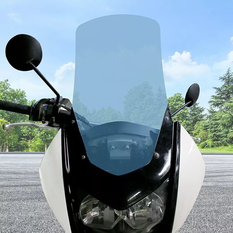 xitomer Fit For KAWASAKI KLR650 2008-2018 Grey Tall Windshield Windscreen