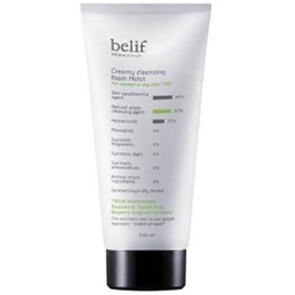 Belif Creamy Cleansing Foam Moist 160ml (combination, dry skin) Clean cleansing, zero pulling face wash / 빌리프 크리미 클렌징폼 모이스트 160ml(중복합성, 건성) 깔끔한세안 당김제로 세안제