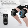 Inflated Knee Compression Brace Improve Stability Knee Support Wraparound Strap