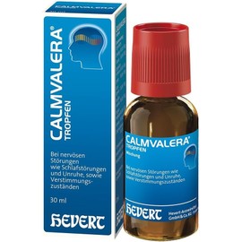 Calmvalera Drops for Nervous Sleep Disorders and Restlessness, as well as Mood States, 100 ml Solution