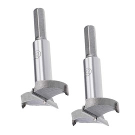 MACHSWON 2PCS Forstner Drill Bits Tungsten Carbide Wood Hole Saw Opener Drill Bit 42mm Woodworking Drilling Bit Cutter