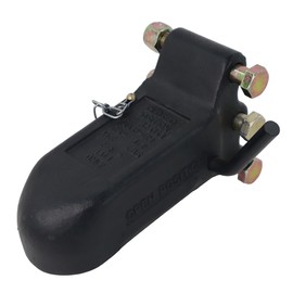 Wallace HD Trailer Coupler 2-5/16" Ball - Channel Mount - 25,000 lbs