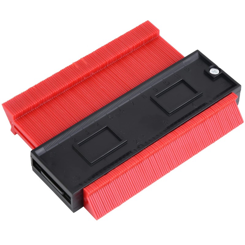 Contour Gauge,Contour Duplication Measure Ruler, Irregular Copy Tool,Professional Shaping Woodworking
