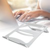 Notebook Stand Folding Silver Aluminum Alloy C7 Laptop Bracket for