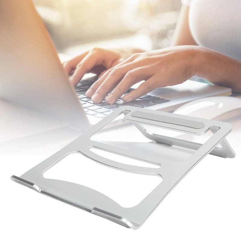 Notebook Stand Folding Silver Aluminum Alloy C7 Laptop Bracket for